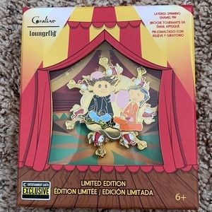 Coraline LoungeFly Pin